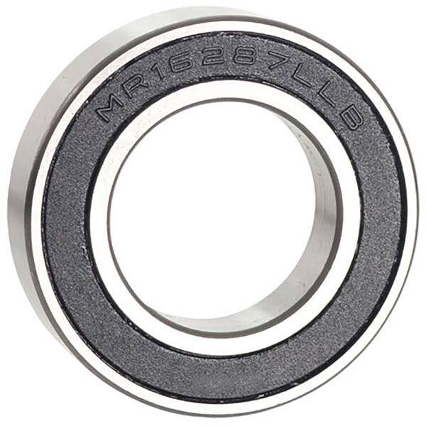 M Part MR16287 2RS cartridge bearing for bicycle wheels and hubs, showing the black and silver bearing with 16x28x7mm dimensions.