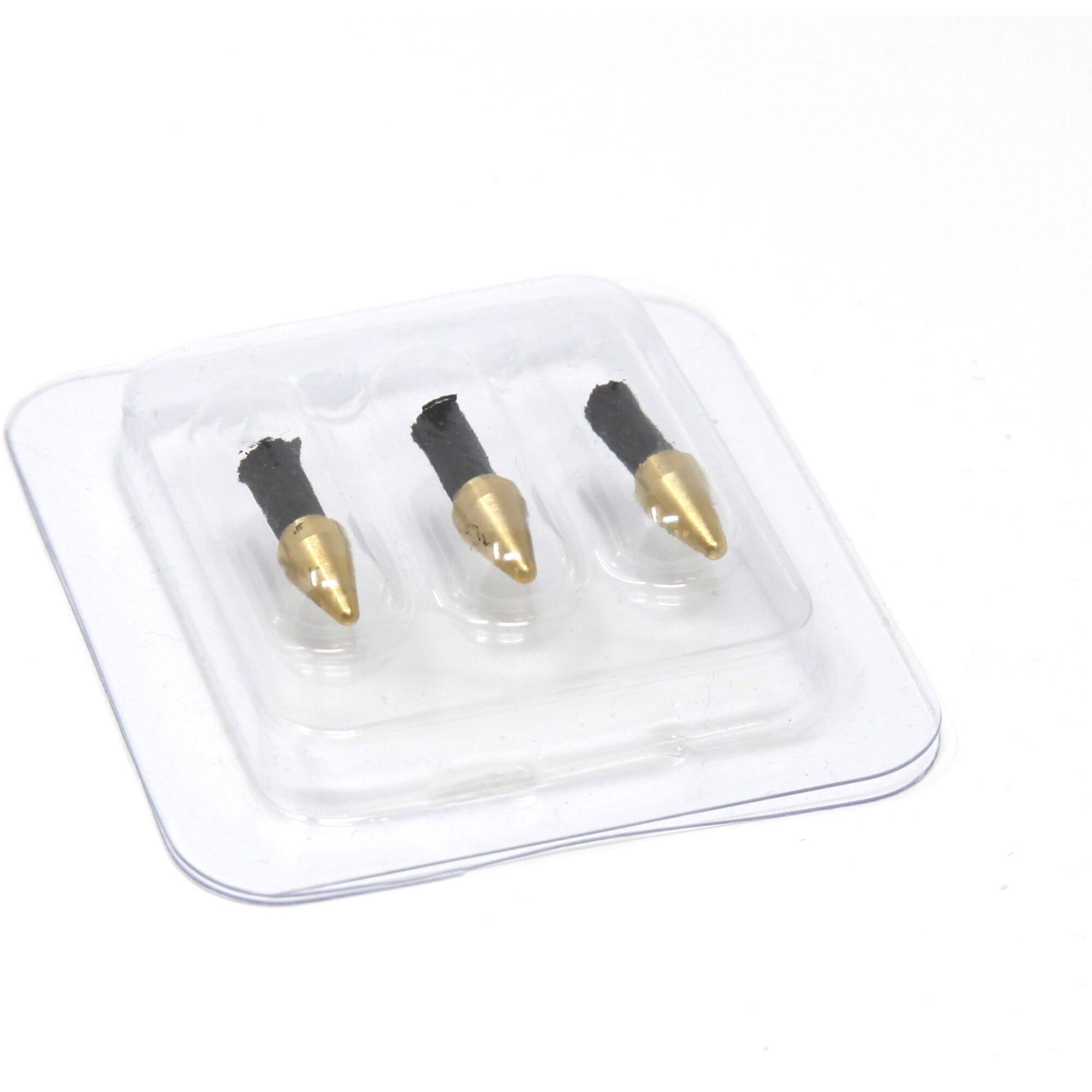 Dynaplug Soft Nose Tip Plugs for Road Air System, 3-pack tubeless tire repair plugs, durable components for quick fixes