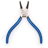 Park Tool RP-2 Snap Ring Pliers with 1.3mm bent tips, used for internal circlip removal in suspension and hydraulic systems.
