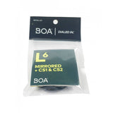 Crankbrothers Boa replacement kit with durable closure parts for cycling shoes, showing close-up of the replacement components.