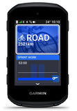 Garmin Edge 550 GPS cycling computer with performance tracking and coaching features, mounted on bike handlebars.
