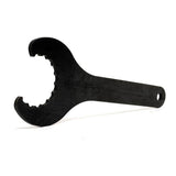 Shimano Workshop HollowTech II bottom bracket spanner tool for bike maintenance, shown in a workshop setting.