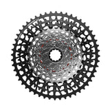 SRAM XS-1275 T-Type Eagle 12-speed cassette with 10-52T black finish, designed for 55mm chainline mountain biking components.