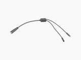 Black Trek Domane+ SLR remote display cable, compatible replacement component, designed for bike electronic system connectivity.