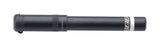 BBB BMP-49 EasyRoad Mini Pump for road bikes, compact 185mm pump compatible with Presta, Schrader, and Dunlop valves