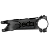 Deda Superzero RS 3D forged aero road bike stem with titanium bolts, showcasing sleek design and lightweight components.