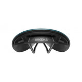 Brooks C17 Cambium waterproof bicycle saddle, all-weather touring and commuter seat, with durable, natural rubber and steel rails.