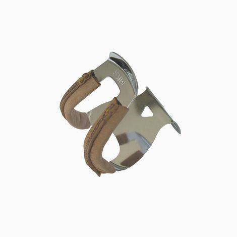 MKS Half Clip Steel - Deep - With Leather: | Swinnerton Cycles