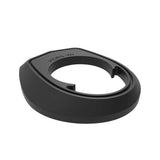 Deda Alanera RS DCR headset spacer adapters for integrated handlebars on bike components, shown in black with precise fit details.