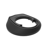 Deda Alanera RS DCR headset spacer adapters for integrated handlebars, showing black aluminum spacers on a bike.