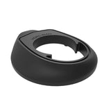Deda Alanera RS DCR headset spacer adapters for integrated handlebars and bikes, shown in black with silver accents.