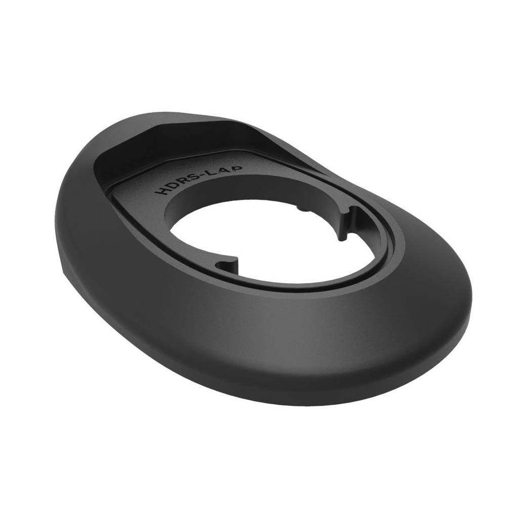 Deda Alanera RS DCR headset spacer adapters for integrated handlebars on bike, showing black aluminum components.