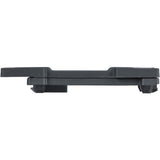 MIK Double Decker Adapter for MIK Plates, bike luggage accessories, showing the durable black metal adapter with mounting features.