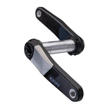 Race Face Era 136mm MTB crank arms, durable and stiff mountain bike components, shown in black with a textured finish.