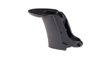 Bontrager Speed Concept stem high-far 75° 110mm black bike component showing the sleek, adjustable bike stem with branding.