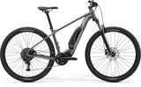 Merida eBig Nine 300 SE MY26 electric mountain bike with Shimano EP5 motor and full suspension, ready for off-road adventures.