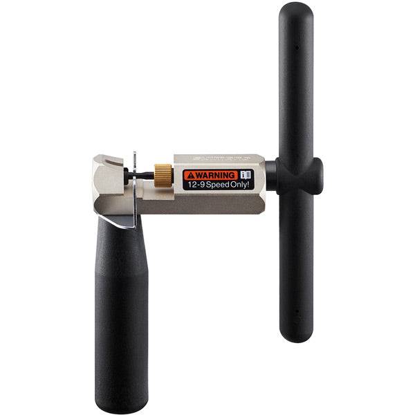 Shimano TL-CN35 professional chain cutter tool for 9-12 speed bicycle chains, designed for workshop use.