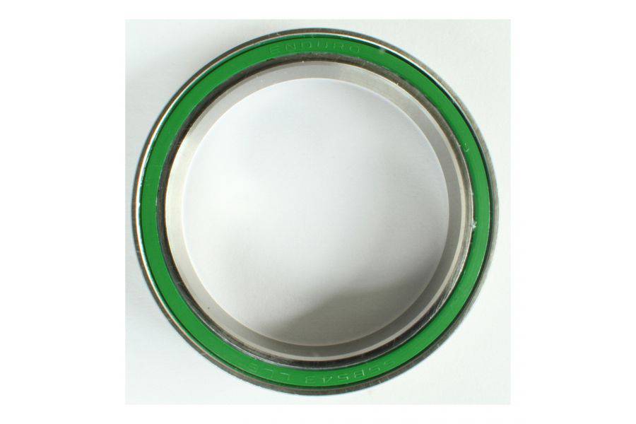 Enduro Bearings B 543 2RS ABEC 3 MAX angular contact headset bearing, 7mm diameter, for bike component replacement.