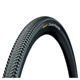 Continental DoubleFighter III Tyre - Wire Bead: BLACK/BLACK 27.5X2.00" | Swinnerton Cycles