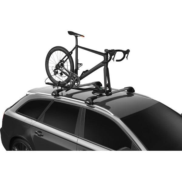 Thule 568 TopRide locking upright cycle carrier | Swinnerton Cycles