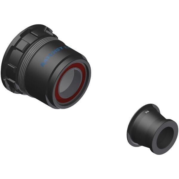 DT Swiss Hybrid Steel Ratchet EXP freehub conversion kit for MTB SRAM XD, featuring steel ratchets and 12mm compatibility.
