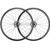 Deda Gera Gravel alloy tubeless-ready wheels compatible with Campagnolo, Shimano, and Sram bike components.