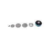 Fox Shock FLOAT DPS 2019 non-remote digressive piston valving assembly component for mountain bike suspension systems.