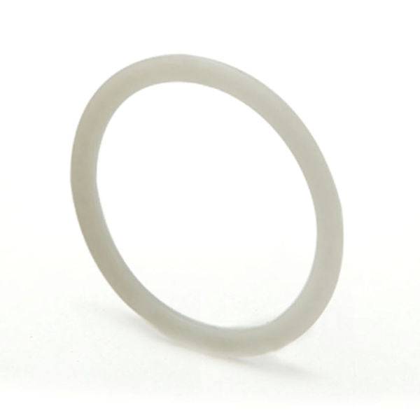 Race Face 1mm plastic chainline spacer for Atlas and Respond cranks, bike component accessory for proper chain alignment.