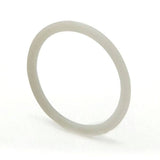 Race Face 1mm plastic chainline spacer for Atlas and Respond cranks, bike component accessory for proper chain alignment.