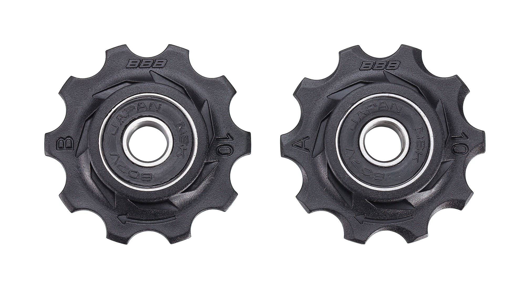 BBB BDP-01 - RollerBoys Jockey Wheels 10T (Black) | Swinnerton Cycles