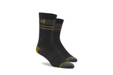Crank Brothers Icon MTB socks with breathable fabric and compression fit designed for mountain biking comfort and performance.