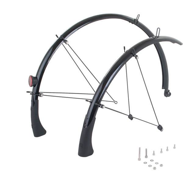 M Part Primo full length mudguards for commuter bikes, durable bike accessories providing protection against mud and water.