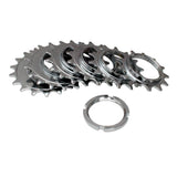 Gusset Components fixed gear bike sprocket with 3/32" narrow teeth, designed for track bike sprockets and components.