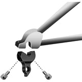 M Part gear hanger for Cannondale bikes, durable replacement bike component shown on a bicycle part.