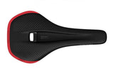 Ergon SM Pro Men mountain bike saddle with ergonomic pressure relief design, featuring a sleek black finish and ergonomic shape.