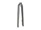 Trek Domane+ AL road bike forks, durable aluminum components for precise steering and improved ride performance.