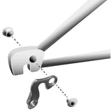 M Part gear hanger for bikes, durable bicycle component, compatible with various bike brands, shown on a bike frame.