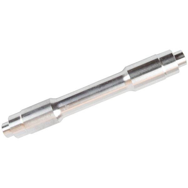 DT Swiss front wheel adapter converting 15mm to quick release for 350 hubs, shown attached to wheel components.