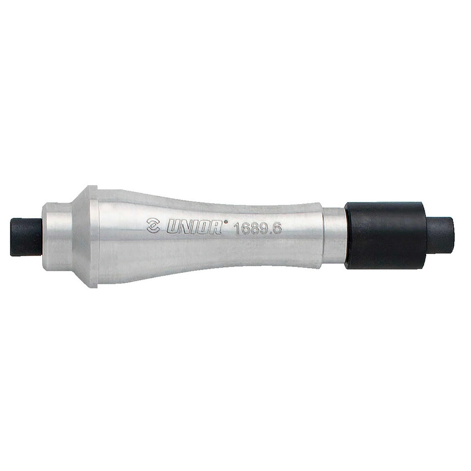 UNIOR Cannondale Lefty® adapter for truing stand, compatible with Lefty 50 and 60 hubs, used in bicycle workshop settings