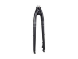 Trek District 4 Ahead disc fork in black, 700c rigid bike fork with 305mm length and 45mm offset, component for bike upgrades