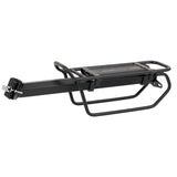 Zefal Raider R30 rear rack for MTB bike seatposts, compatible with 25.4-31.8mm diameter, mounted on a bicycle seatpost.
