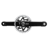 Sram Crankset Xxsl Eagle Q168 55Mm Chainline Dub Black 34T T-Type (Bb Not Included) 2023 | Swinnerton Cycles