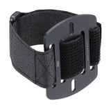 BBB BBC-112 StrapPlate mounting bracket for AdaptRail and bottle cage mounts, showing the sturdy metal construction.