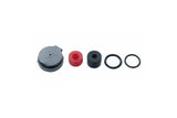Topeak rebuild kit for mountain TT and TT-G pumps, includes O-rings and dust cover, in black, for pump maintenance and repair.