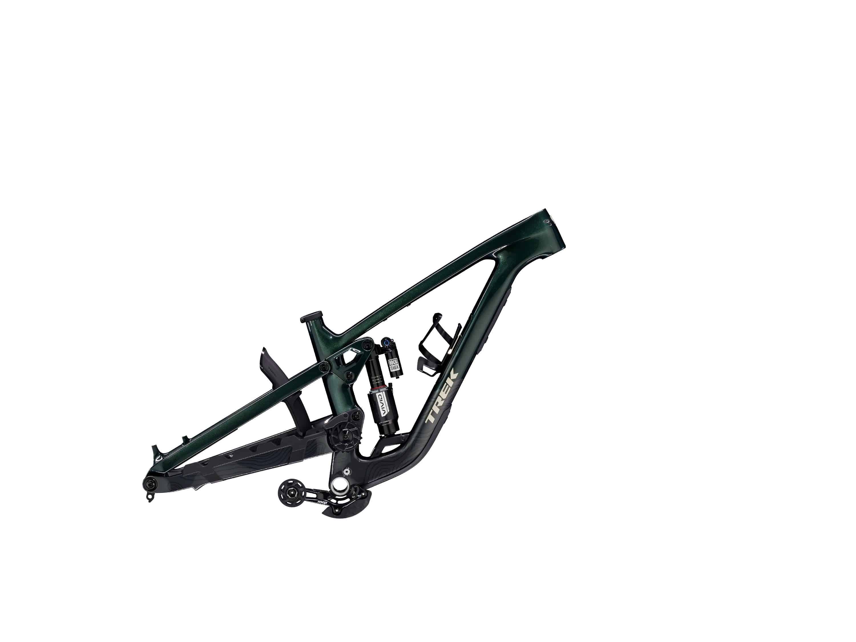 Trek Slash C Gen 6 MTB frame set with 170mm suspension and adjustable geometry, showcasing the durable mountain bike components.
