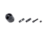 Bontrager RSL 27.2 bike seatpost saddle clamp barrel assembly in black, showing close-up of the component for bike parts.