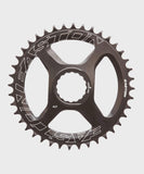 Easton Direct Mount Chain Ring for road, cyclocross, and gravel bikes with Cinch system, featuring black metal teeth and mounting holes