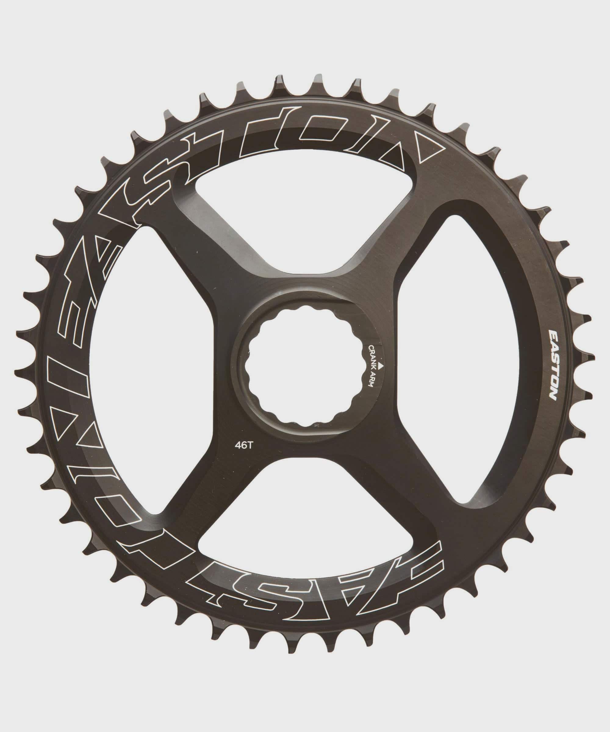 Easton Direct Mount Chain Ring for road, cyclocross, and gravel bikes with Cinch system, metal gear teeth, and mounting holes
