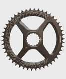 Easton Direct Mount Chain Ring for road, cyclocross, and gravel bikes with Cinch system, metal gear teeth, and mounting holes