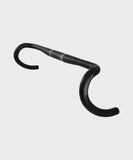 Easton EA50 AX 31.8mm flared drop road handlebar for gravel and road bikes, showing the curved grips and sleek design.